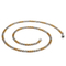 Simple Stainless Steel Grinding Chain Hip-Hop Necklace, Street Hip-Hop Stainless Steel Fashion Jewelry, Nk Chain