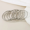 Stainless Steel Jewelry Circular Bangle Suitable for Women's Daily Wear