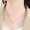 Fashion Rhinestone Cross Clavicle Chain Ins Starry Sky Stainless Steel Necklace Wholesale