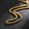 Wholesale Stainless Steel Wheat Chain Necklace Men 2/3/4/5/6/8mm Four-Sided Polished Woven Chain