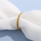 Fashion Simple Style Men and Women Universal Stainless Steel Fried Dough Twists Plain Ring Jewelry