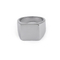 Customizable Retro Stainless Steel Stamp Ring for Unisex Fashion