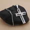 Fashion Stainless Steel Jewelry Cross Pendant Religious Men's Necklace Pendant