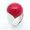 Elegant and Sophisticated Enamel Drip Glaze Morandi-Colored Stainless Steel Ring
