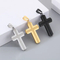 Stainless Steel Jewelry Cross Pendant Suitable for Daily Wear