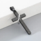 Stainless Steel Jewelry Cross Scripture Pendant Necklace for Both Men and Women