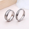 Timeless Couple Rings Minimalist Stainless Steel Circle Design