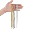 Fashion Link Chain Necklace Stainless Steel Flat Nk Chain DIY Jewelry Accessories