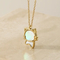 Stainless Steel Paired with Shell, Cat, Dog, Ins Style Jewelry, Collarbone Necklace