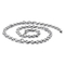 Fashion Stainless Steel Men's Trendy Chain Personality Versatile O-Chain Necklace
