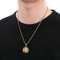 Men's Stainless Steel Cast Snake Pendant Necklace Punk Style Jewelry