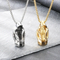 Cross Border Dark Personality Assassin Cloak Pendant European and American Punk Trend Mysterious Person Cloak Stainless Steel Men's Pendant