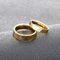 Niche Fashion Couple Ring V-Shaped Surface Polished Tungsten Steel Ring