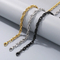 Fashionable and Versatile Plain Chain for Commuting, Ins Trendy Nightclub, Multi-Size Plain Fried Dough Twists Chain, Stainless Steel Necklace for Men and Women