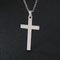 Stainless Steel Simple Cross Necklace Charm Stainless Steel Jewelry Pendant