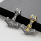 Viking Pirate Ship Anchor Odin Triangle Rune Men's Stainless Steel Pendant
