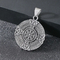 Vintage Nordic Celtic Jewelry Viking Warrior Sword Shield Stainless Steel Men's Pendant