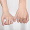 Women Romentic Fashion Stainless Steel Rhinestones Marriage Jewelry Ring