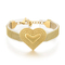 Fashion and High-End Stainless Steel Mesh Heart-Shaped Bracelet&Necklace Set Accessories Wholesale