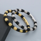 European and American Style Stainless Steel Men's Leather Bracelet Fashion Jewelry