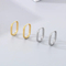 Stainless Steel Fashion Jewelry U-Shaped Earrings Suitable for Daily Wear