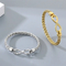 Men's Trendy Stainless Steel Infinite Symbol 8-Shaped Accessory Steel Wire Bangle Jewelry
