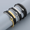 Stainless Steel Chain Leather Rope Woven Bracelet Multi-Layer Woven Leather Bracelet Popular Magnetic Buckle Bracelet