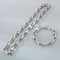 Stainless Steel Fashion Simple Square Chain Trapezoidal Square Buckle Bracelet&Necklace Set