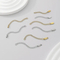 Stainless Steel Extension Chain Tail Chain Open Ring Lobster Clasp Bracelet Necklace DIY Jewelry Accessories