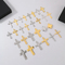 Stainless Steel Cross Pendant DIY Necklace Bracelet Earrings Cross Accessories