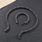 Hip Hop Emperor Chain Creative Fashion V-Shaped Stainless Steel Men's Bracelet Necklace Set