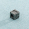 Manufacturer Fashion 26 English Letter Pendant Personalized Stainless Steel Square Bead DIY Bracelet Jewelry Accessories