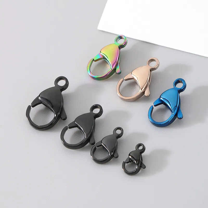 Spot Direct Supply of Stainless Steel Lobster Buckle DIY Handmade Jewelry Accessories Wholesale