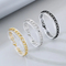 Wholesale Fashion Stainless Steel Cuban Chain Fried Dough Twists Chain Double Layer Overlay Hip Hop Bracelet for Men and Women