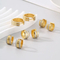 Stainless Steel Jewelry Unisex Earrings Suitable for Daily Wear
