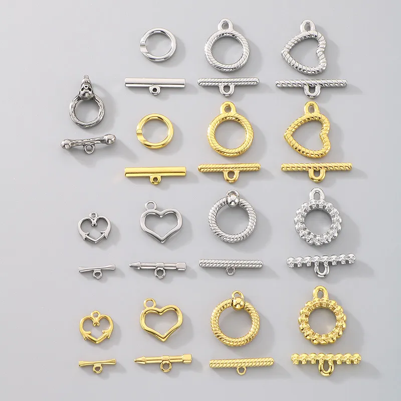 DIY Jewelry Accessories Stainless Steel Fashion Ot Buckle Splicing Chain Jewelry Buckle