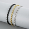 Multi Specification Stainless Steel Jewelry Fried Dough Twists Chain Bracelet
