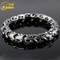 Trendy Dragon Bone Jewelry Bracelet Necklace Men's Stainless Steel Jewelry Set