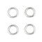 Stainless Steel Jewelry Accessories, Opening Rings, Multiple Sizes, DIY Handmade Jewelry Materials, Connecting Rings