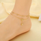 Fashionable Stainless Steel Anklet Chain Women's Jewelry Suitable for Daily Wear