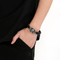 Fashion Leather Bracelet Lion Snake Skull Stainless Steel Men's Leather Bangle