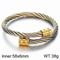 Stainless Steel Jewelry, Steel Wire Bangle, Available in Multiple Colors, Suitable for Daily Wear