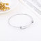 Factory Wholesale Adjustable Steel Wire Coil Bracelets Multi-Color Adjustable Stainless Steel Bangles for Women