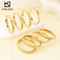Retro Light Luxury Round Diamond Inlaid Stainless Steel Bracelet Women Starry Buckle Bracelet