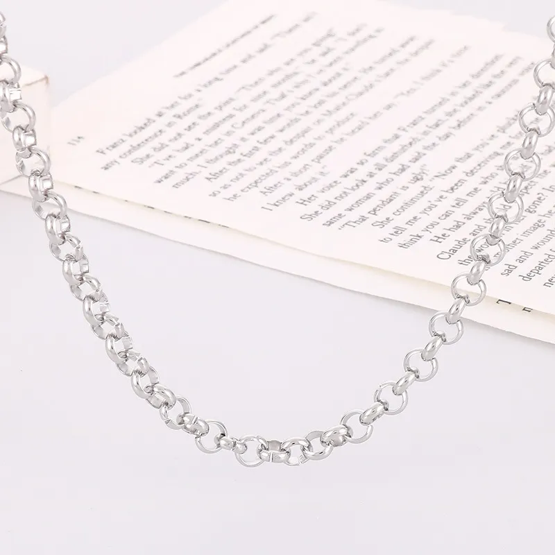 Wholesale Unisex Stainless Steel Pearl Chain for DIY Projects