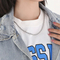 Simple Style Men and Women's Stainless Steel Multi Size Woven Fried Dough Twists Chain Necklace