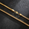 Wholesale Stainless Steel Wheat Chain Necklace Men 2/3/4/5/6/8mm Four-Sided Polished Woven Chain