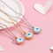 Trendy Evil Eye Design Style Women's Stainless Steel Necklace