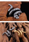 Retro Jewelry Punk Ring Cobra Snake Design Men's Finger Jewelry Ring
