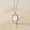 Stainless Steel Paired with Shell, Cat, Dog, Ins Style Jewelry, Collarbone Necklace